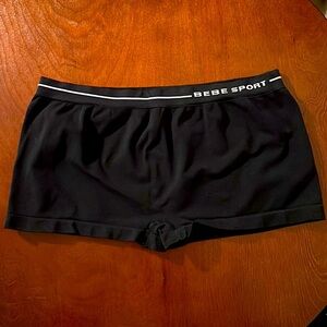 BEBE SPORT. Athletic Shorts. Made in USA. Size M/L